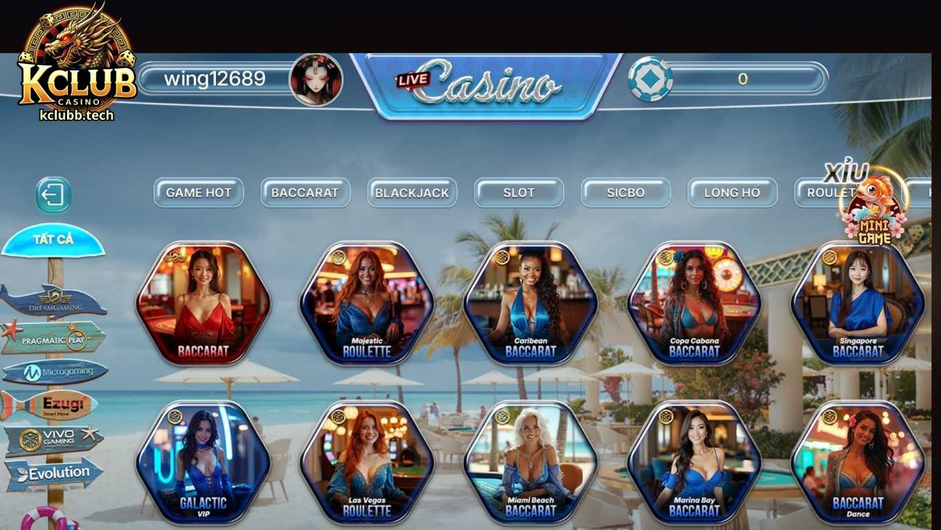 Ưu điểm nổi bật của Live Casino KCLUB